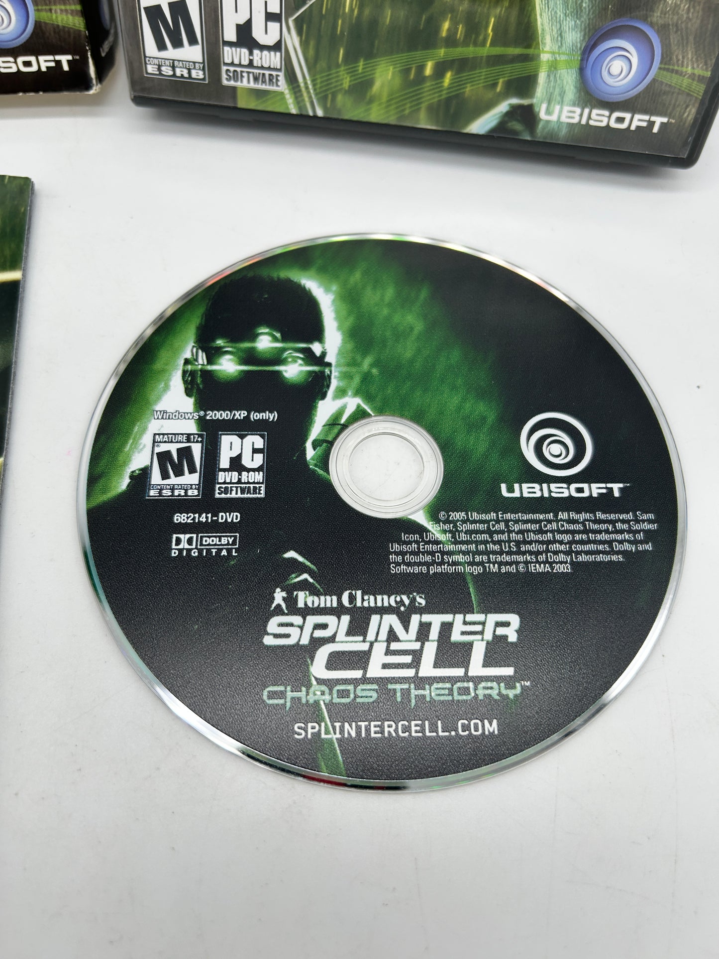 PC COMPUTER | TOM CLANCYS SPLiNTER CELL CHAOS THEORY | BiG BOX