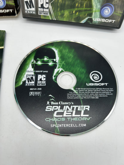 PC COMPUTER | TOM CLANCYS SPLiNTER CELL CHAOS THEORY | BiG BOX