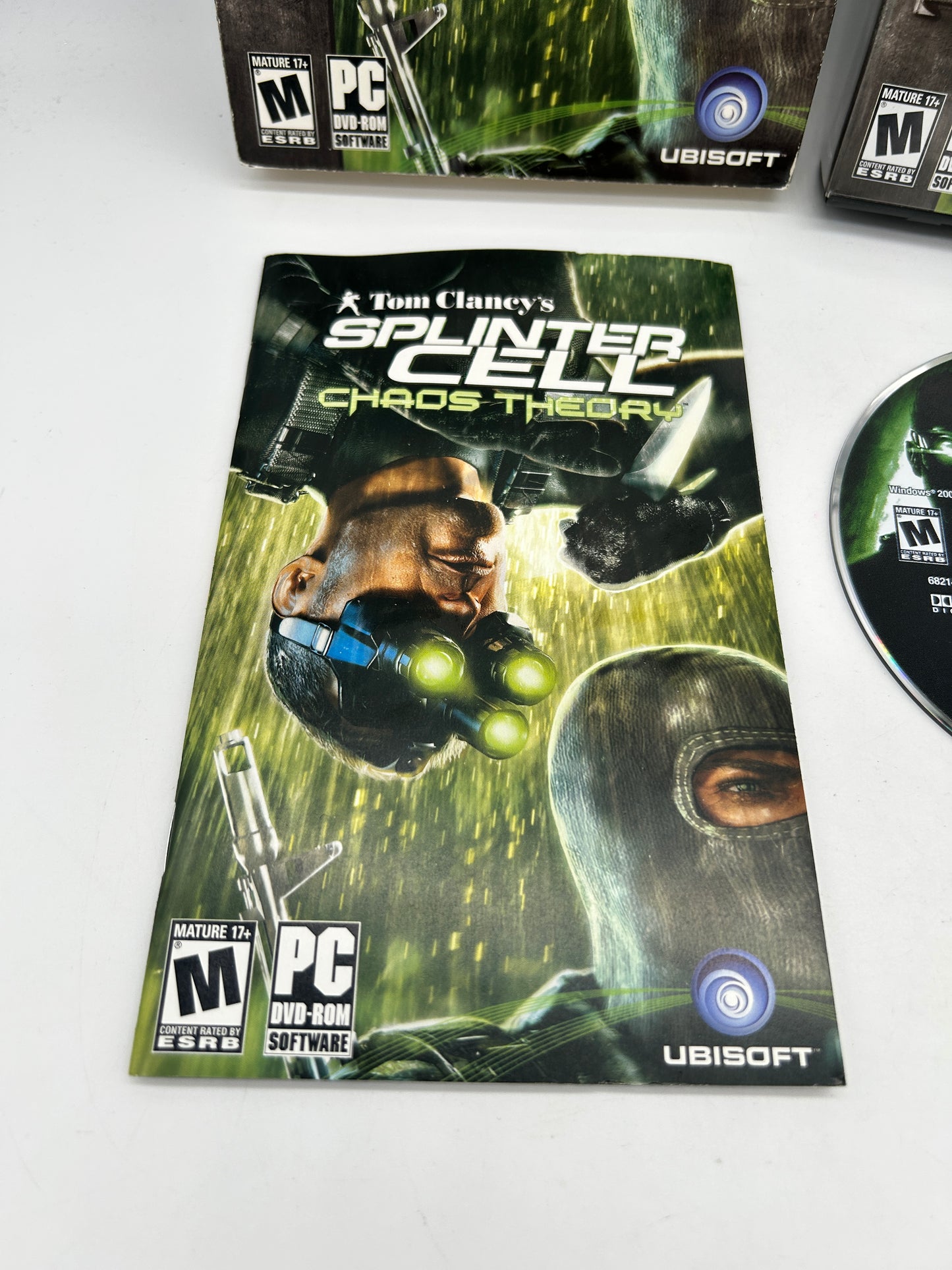 PC COMPUTER | TOM CLANCYS SPLiNTER CELL CHAOS THEORY | BiG BOX
