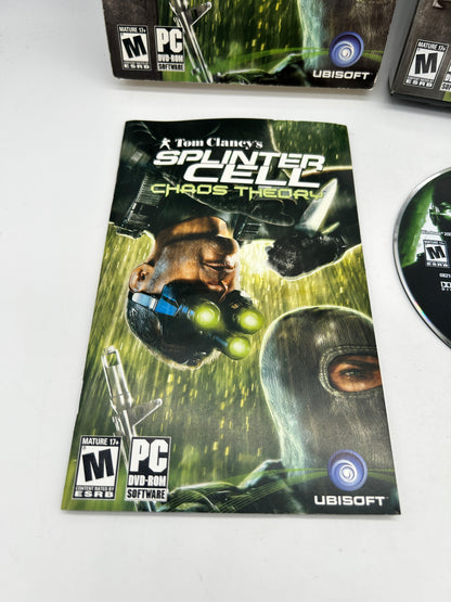 PC COMPUTER | TOM CLANCYS SPLiNTER CELL CHAOS THEORY | BiG BOX
