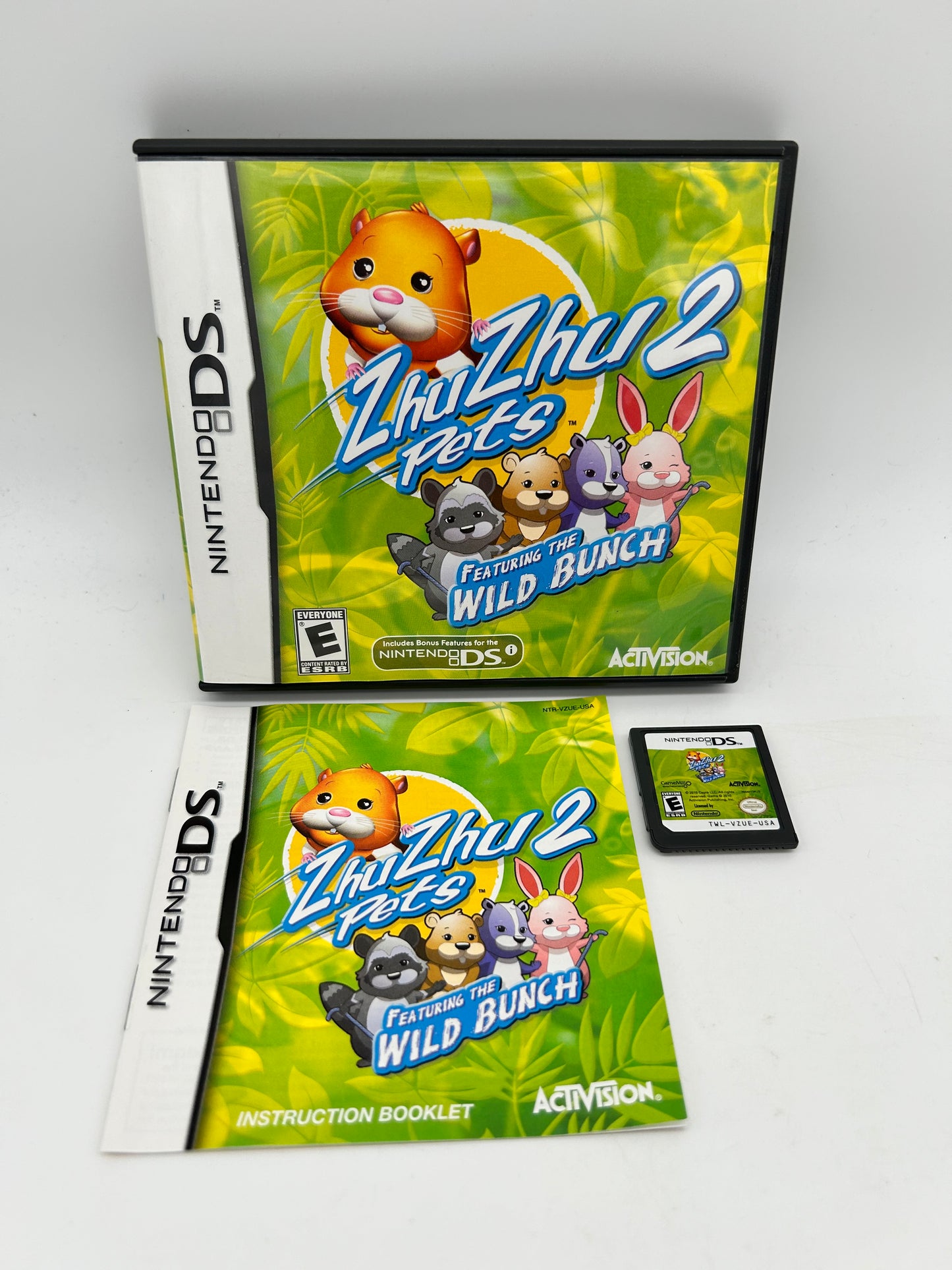 PiXEL-RETRO.COM : NINTENDO DS (DS) COMPLETE CIB BOX MANUAL GAME NTSC ZHU ZHU 2 PETS FEATURiNG THE WiLD BUNCH