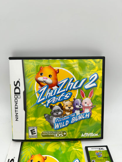 NiNTENDO DS | ZHU ZHU 2 PETS FEATURing THE WILD BUNCH