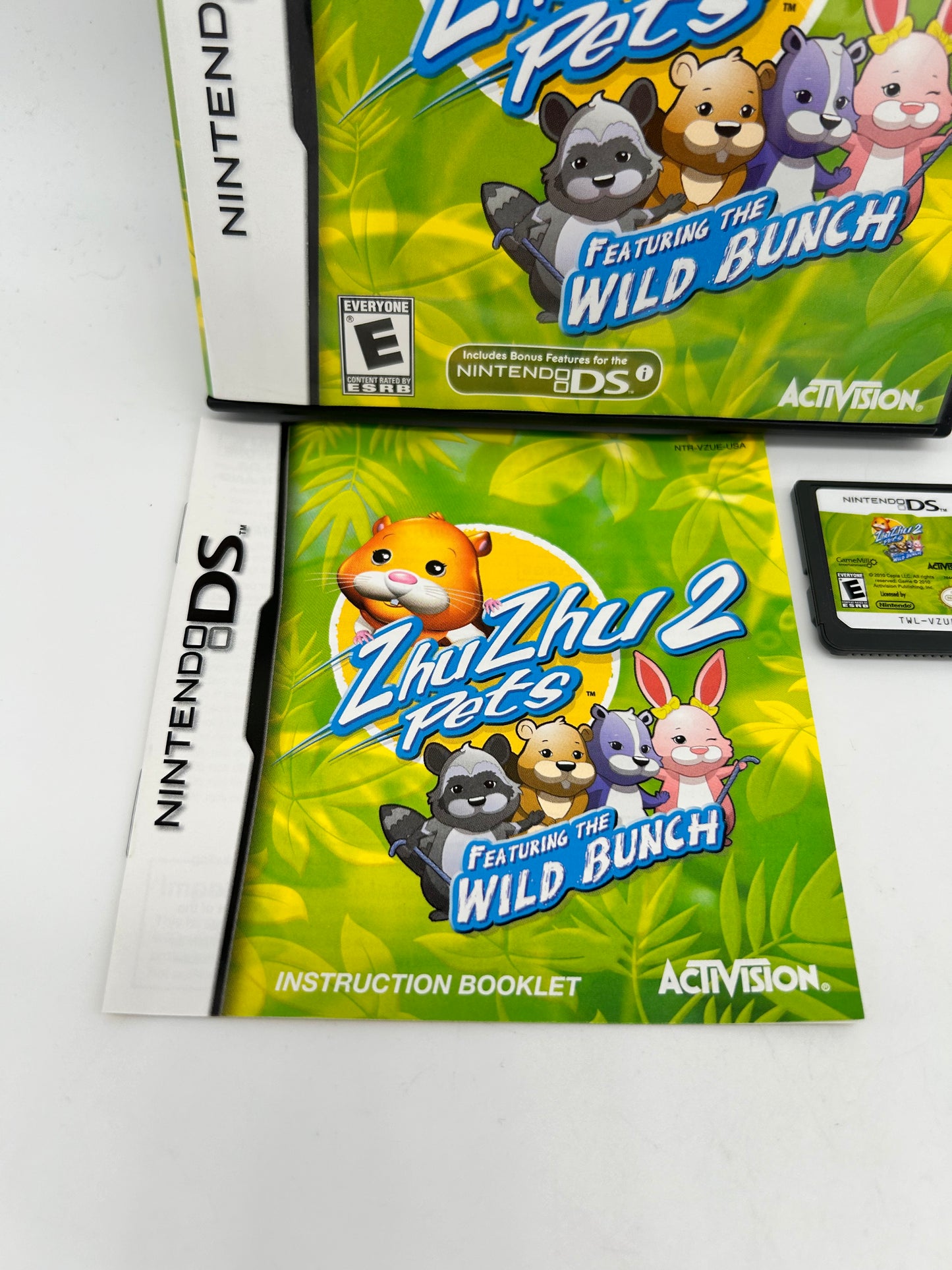 NiNTENDO DS | ZHU ZHU 2 PETS FEATURing THE WILD BUNCH