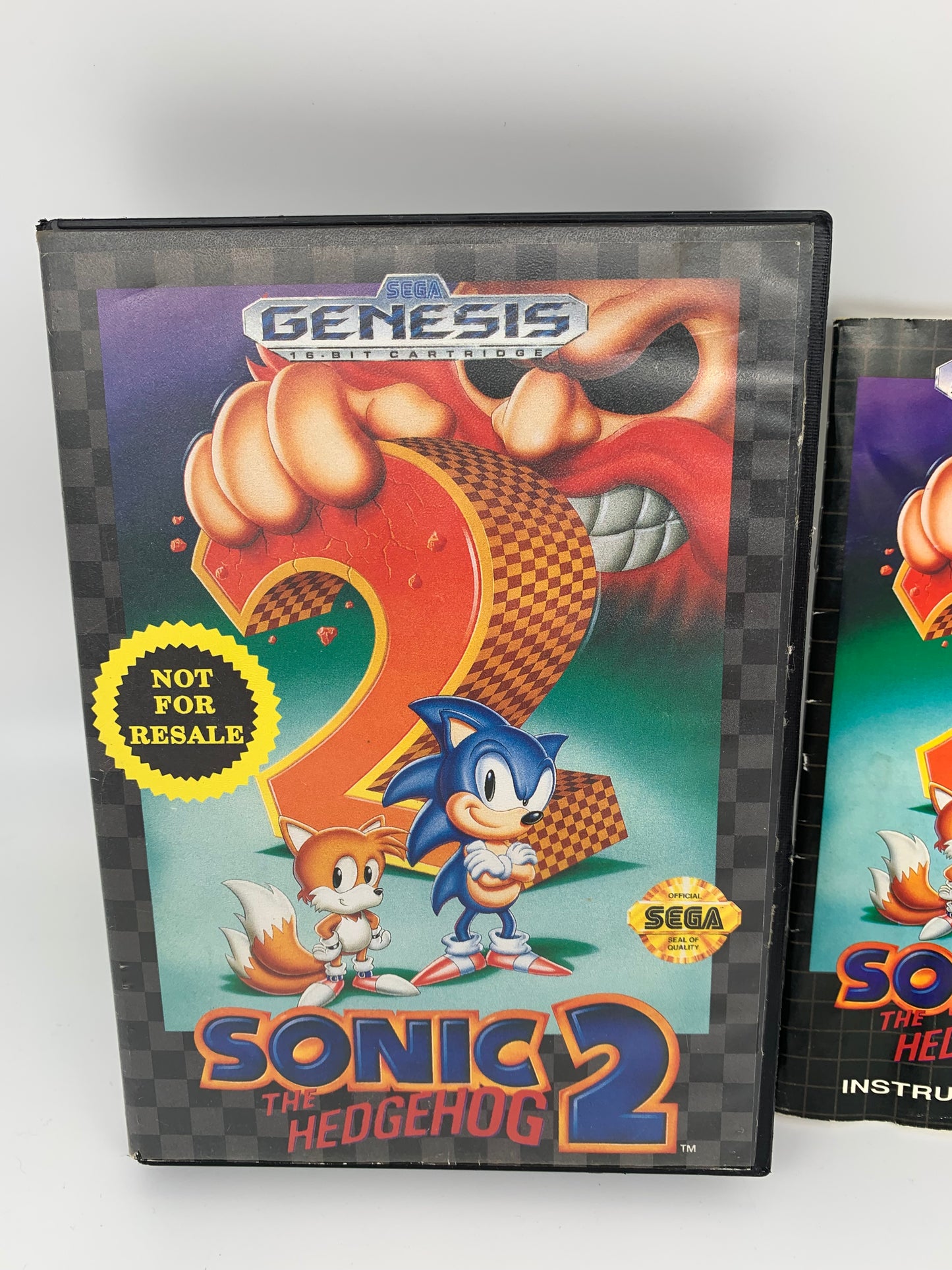 SEGA GENESiS | SONiC THE HEDGEHOG 2 | NOT FOR RESALE