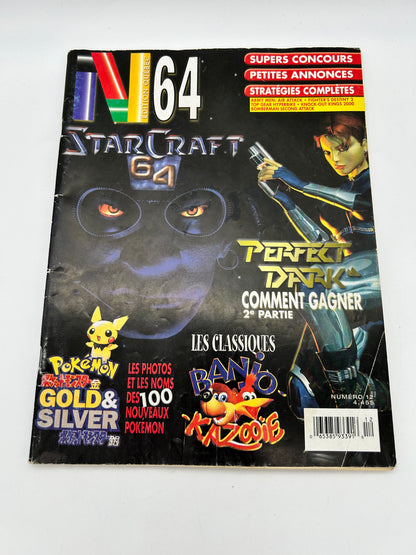 STRATEGY PLAYER'S GUIDE OFFICIAL N64 EDITION QUEBEC NINTENDO LE MAGAZINE NUMERO 12