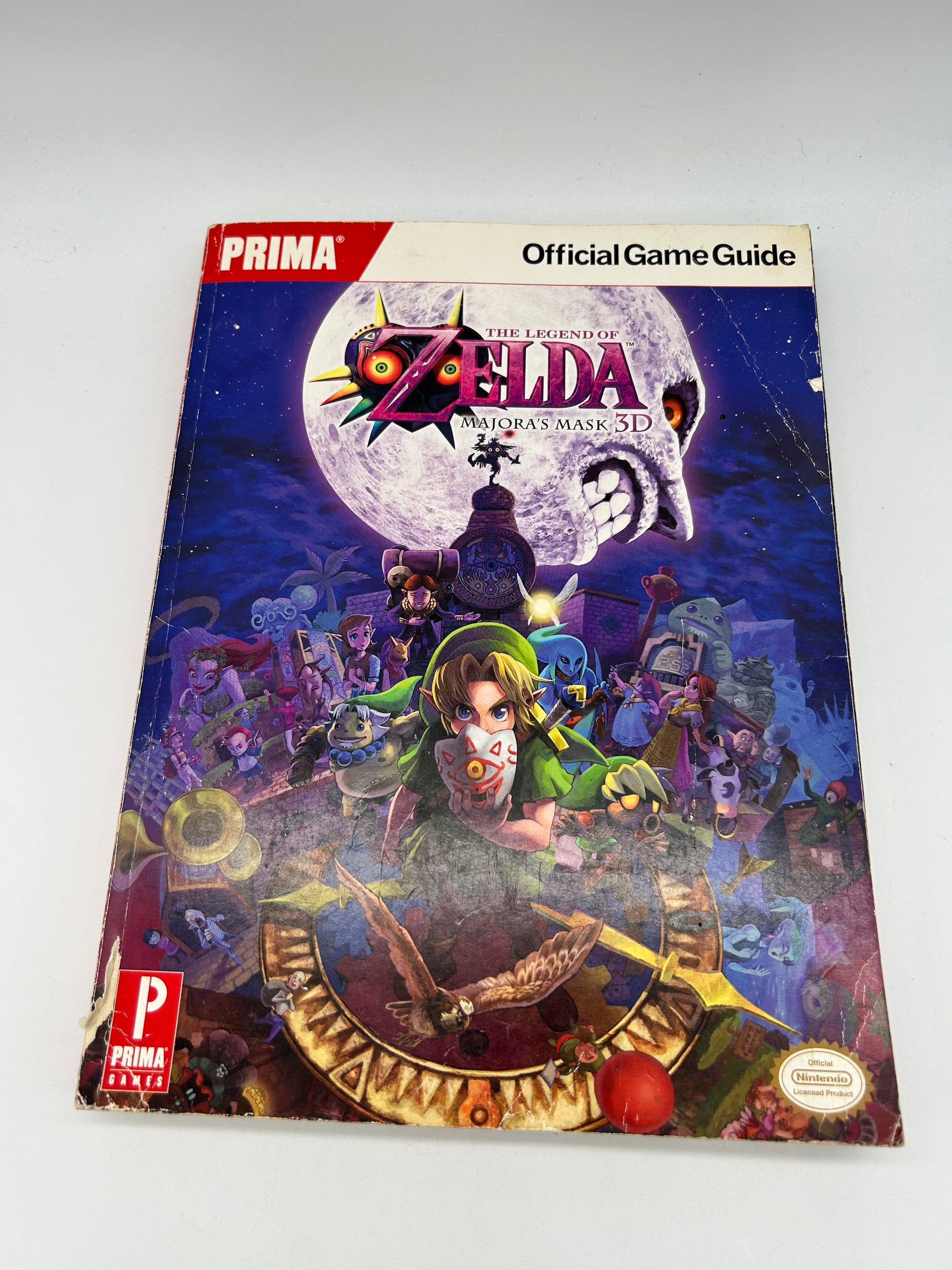 PiXEL-RETRO.COM : BOOKS STRATEGY PLAYER'S GUIDE WALKTHROUGH OFFICIAL PRIMA THE LEGEND OF ZELDA MAJORA'S MASK 3D