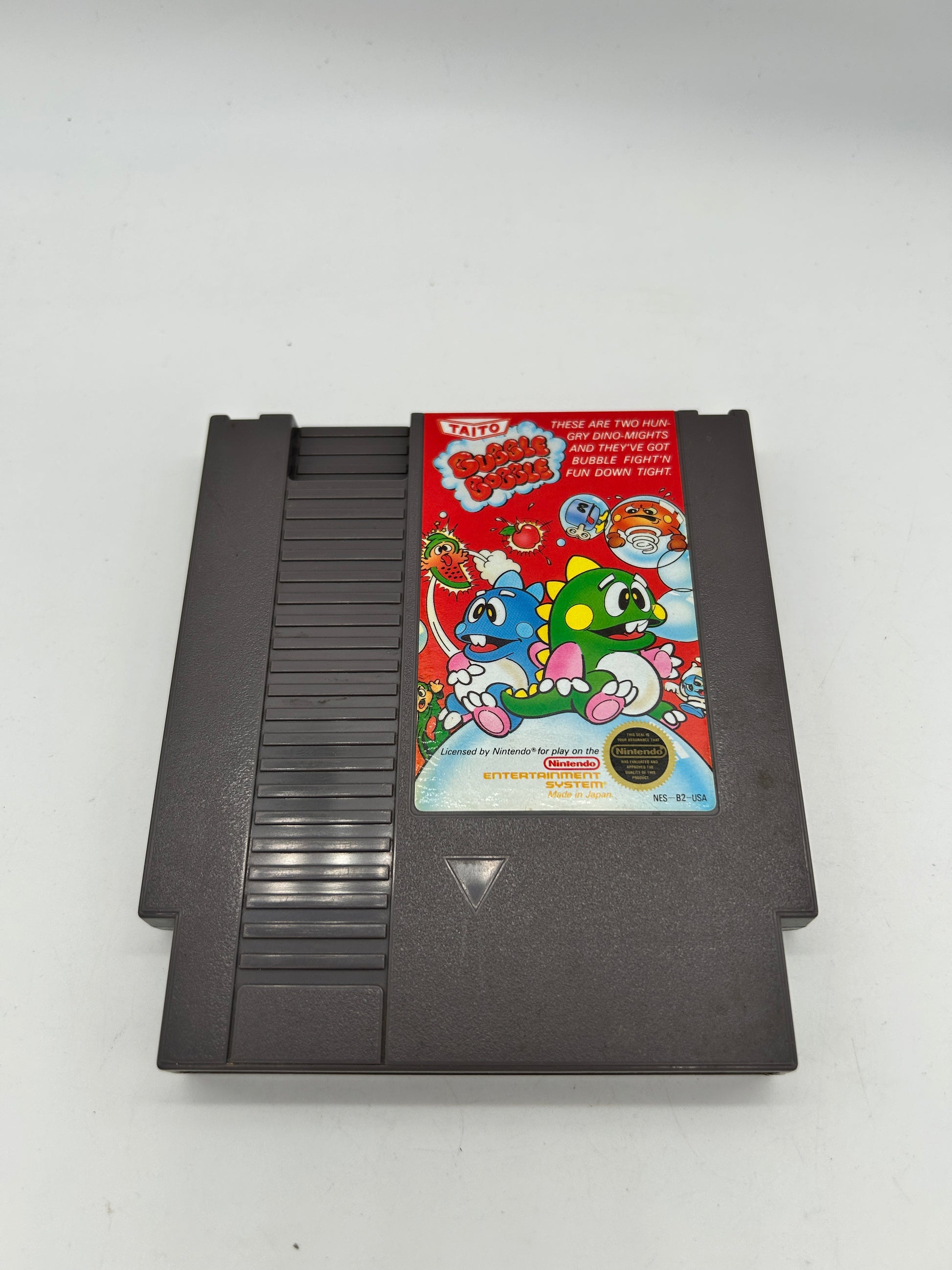 PiXEL-RETRO.COM : NINTENDO ENTERTAiNMENT SYSTEM (NES) GAME NTSC BUBBLE BOBBLE