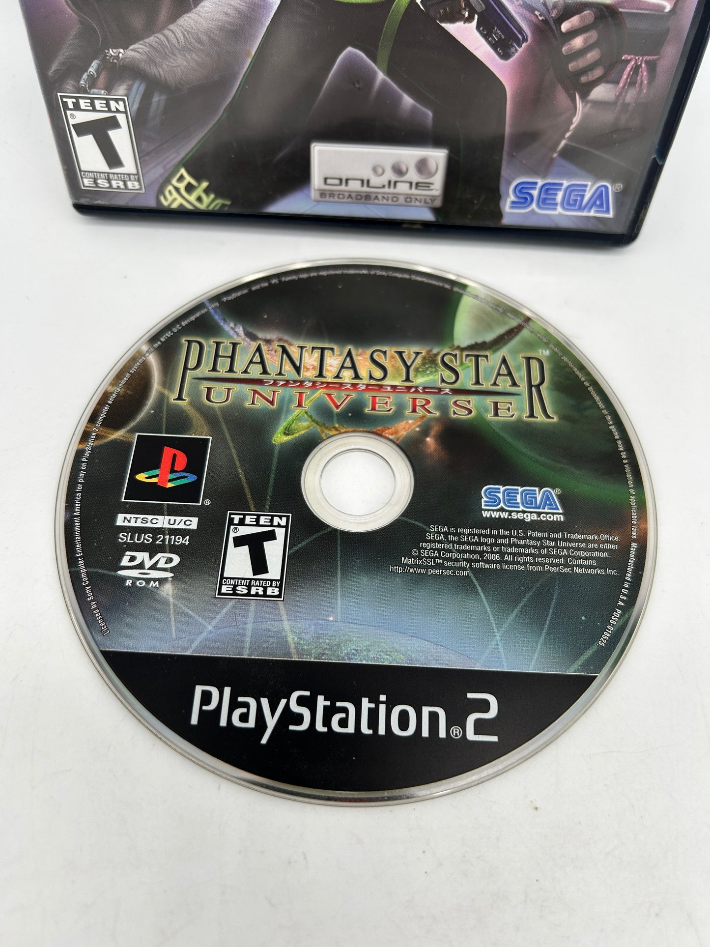 SONY PLAYSTATiON 2 [PS2] | PHANTASY STAR UNiVERSE