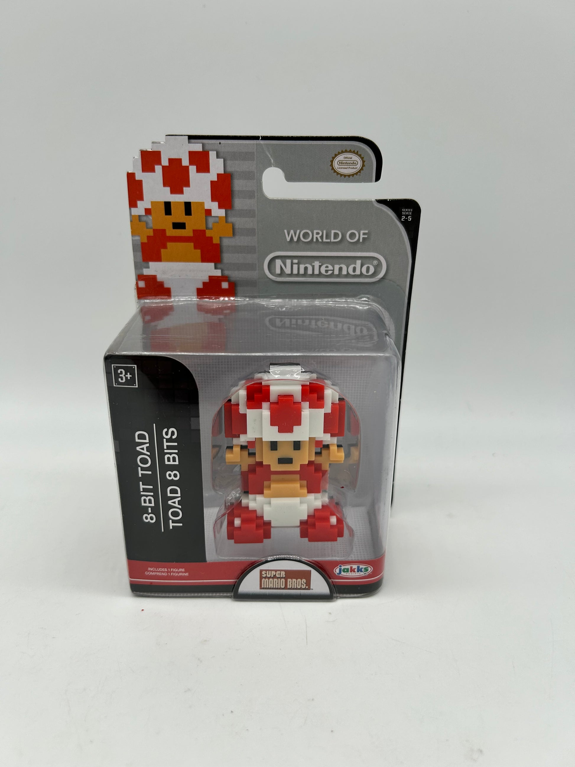 PiXEL-RETRO.COM : WORLD OF NINTENDO (WON) 2-5 SERIES COMPLETE (CIB) BOX NEW SUPER MARIO BROS 8-BIT TOAD