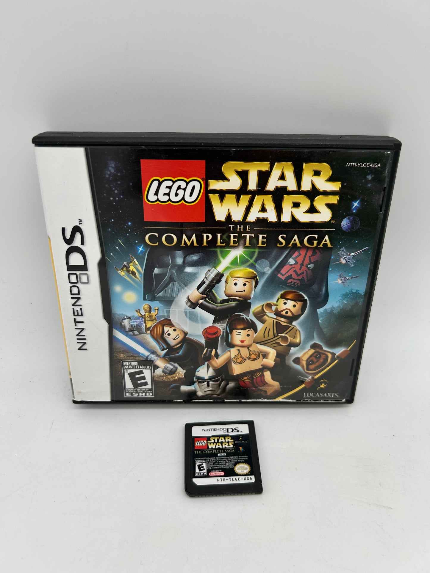 PiXEL-RETRO.COM : NINTENDO DS (DS) COMPLETE CIB BOX MANUAL GAME NTSC LEGO STAR WARS THE COMPLETE SAGA