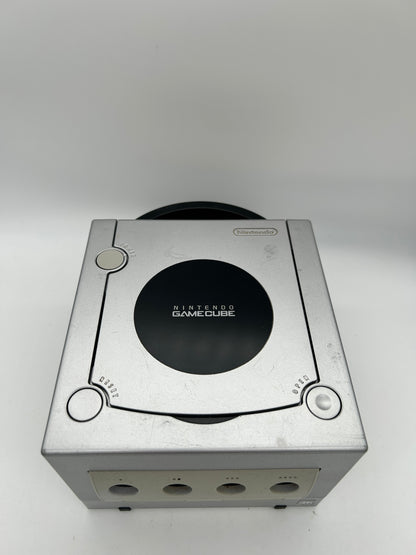 PiXEL-RETRO.COM : NINTENDO GAMECUBE ORIGINAL SILVER PLATINUM VERSION, CONTROLLER, POWER SUPPLY, RCA CABLE NTSC