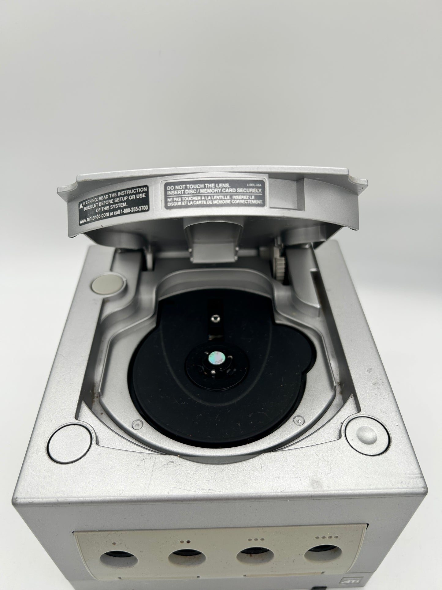 NiNTENDO GAMECUBE [NGC] CONSOLE | SILVER MODEL DOL-001 USA