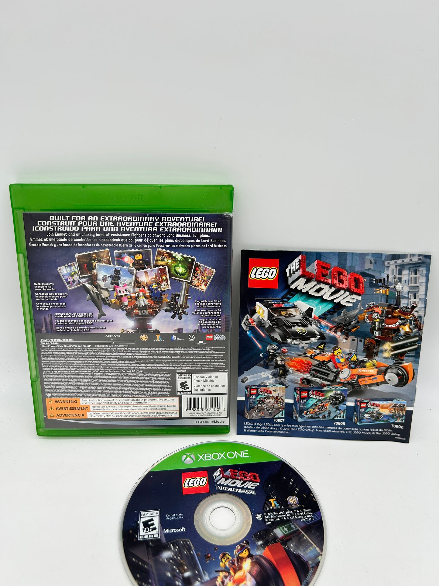 MiCROSOFT XBOX ONE | LEGO THE MOViE ViDEOGAME