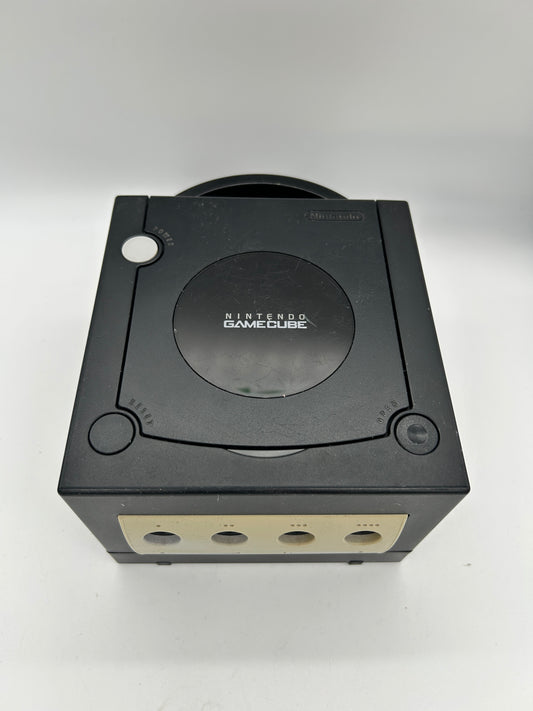 PiXEL-RETRO.COM : NINTENDO GAMECUBE ORIGINAL BLACK VERSION, CONTROLLER, POWER SUPPLY, RCA CABLE NTSC