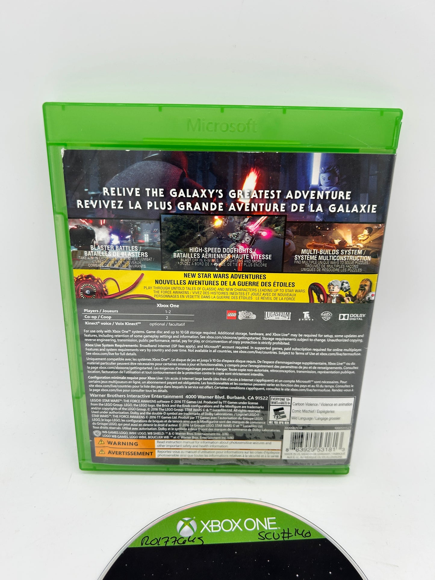 MiCROSOFT XBOX ONE | LEGO STAR WARS THE FORCE AWAKENS