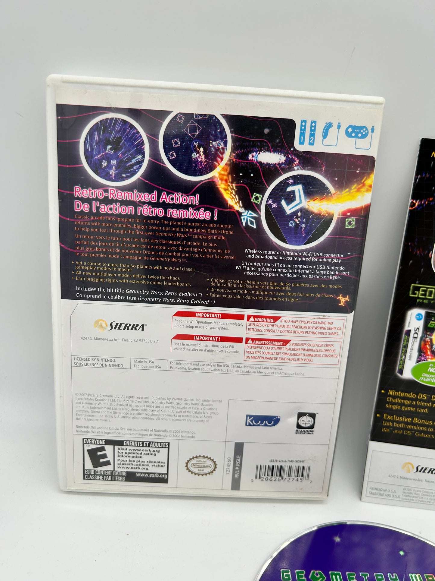 NiNTENDO Wii | GEOMETRY WARS GALAXiES