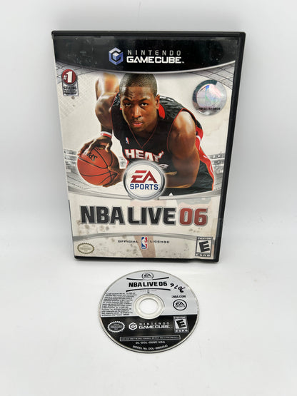 PiXEL-RETRO.COM : NINTENDO GAMECUBE COMPLETE (CIB) BOX INSTRUCTION MANUAL GAME NTSC NBA LIVE 06