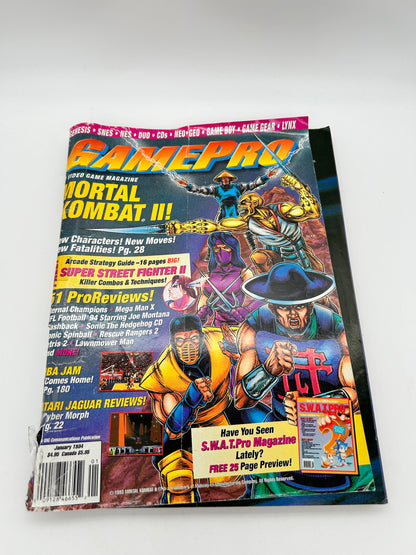 STRATEGY PLAYER'S GUIDE OFFICIAL MAGAZINE GAMEPRO JANUARY 1994