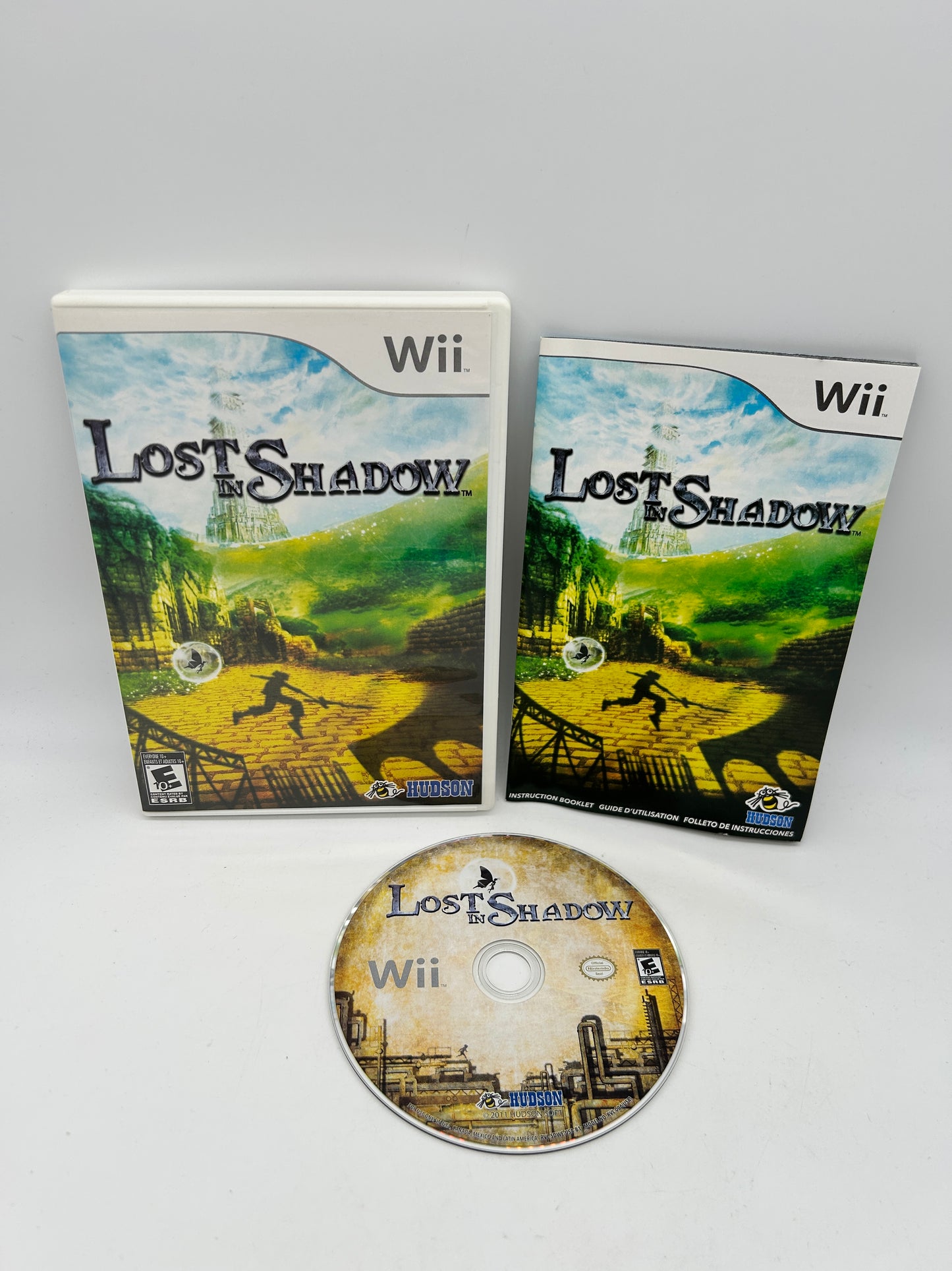 PiXEL-RETRO.COM : NINTENDO WII COMPLET CIB BOX MANUAL GAME NTSC LOST IN SHADOW