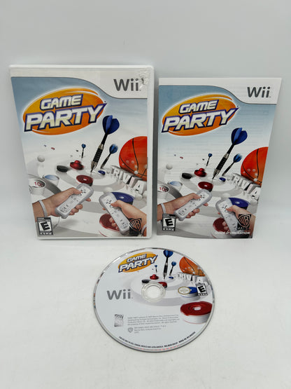 PiXEL-RETRO.COM : NINTENDO WII COMPLET CIB BOX MANUAL GAME NTSC GAME PARTY