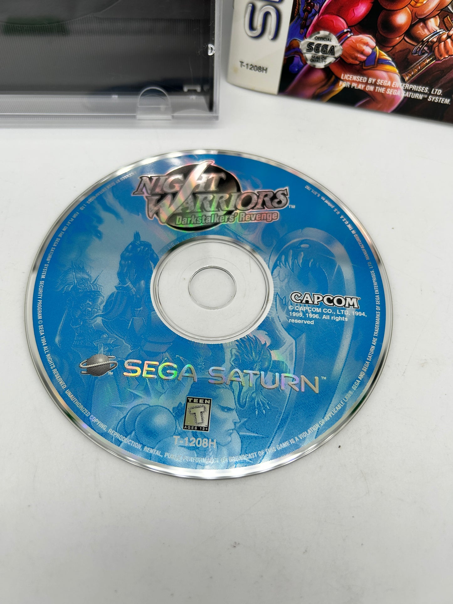 SEGA SATURN | NiGHT WARRiORS DARKSTALKERS REVENGE