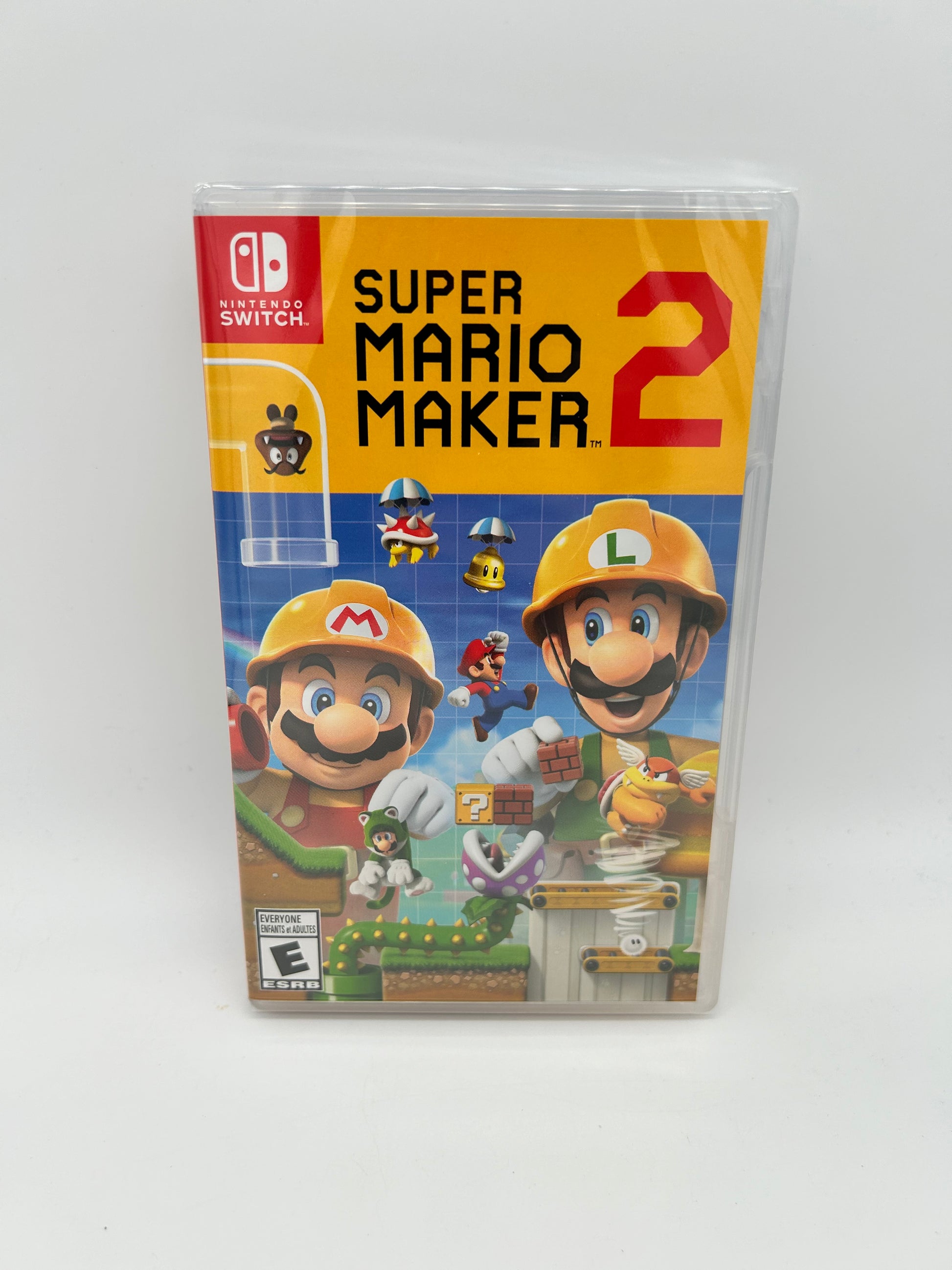 PiXEL-RETRO.COM : NINTENDO SWITCH NEW SEALED IN BOX COMPLETE MANUAL GAME NTSC SUPER MARIO MAKER 2