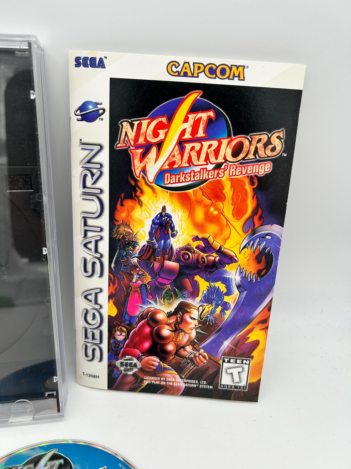 SEGA SATURN | NiGHT WARRiORS DARKSTALKERS REVENGE
