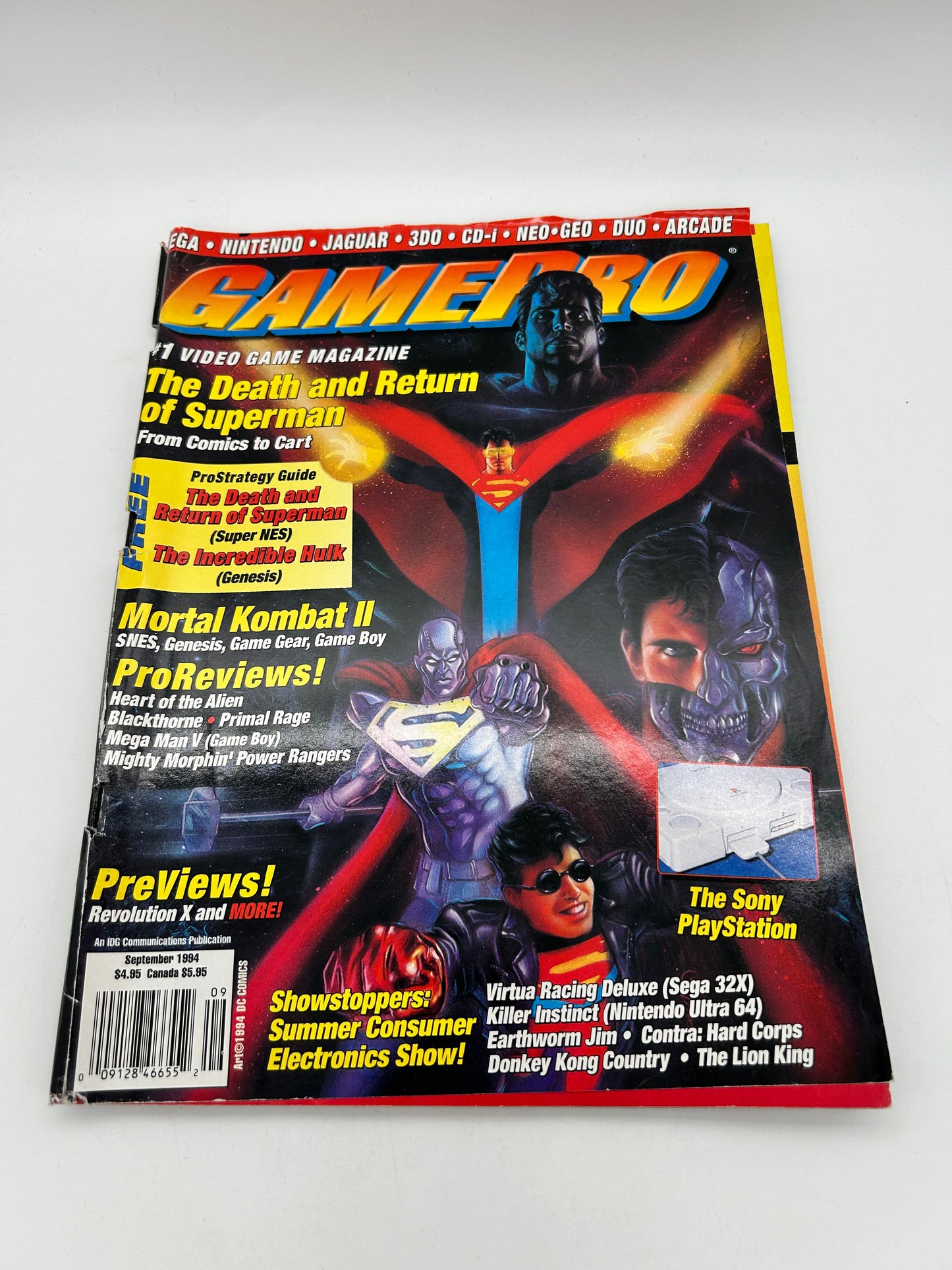 STRATEGY PLAYER'S GUIDE OFFICIAL MAGAZINE GAMEPRO SEPTEMBER 1994