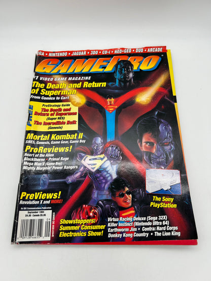 STRATEGY PLAYER'S GUIDE OFFICIAL MAGAZINE GAMEPRO SEPTEMBER 1994