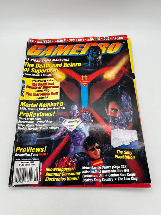 STRATEGY PLAYER'S GUIDE OFFICIAL MAGAZINE GAMEPRO SEPTEMBER 1994