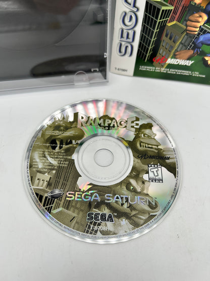 SEGA SATURN | RAMPAGE WORLD TOUR
