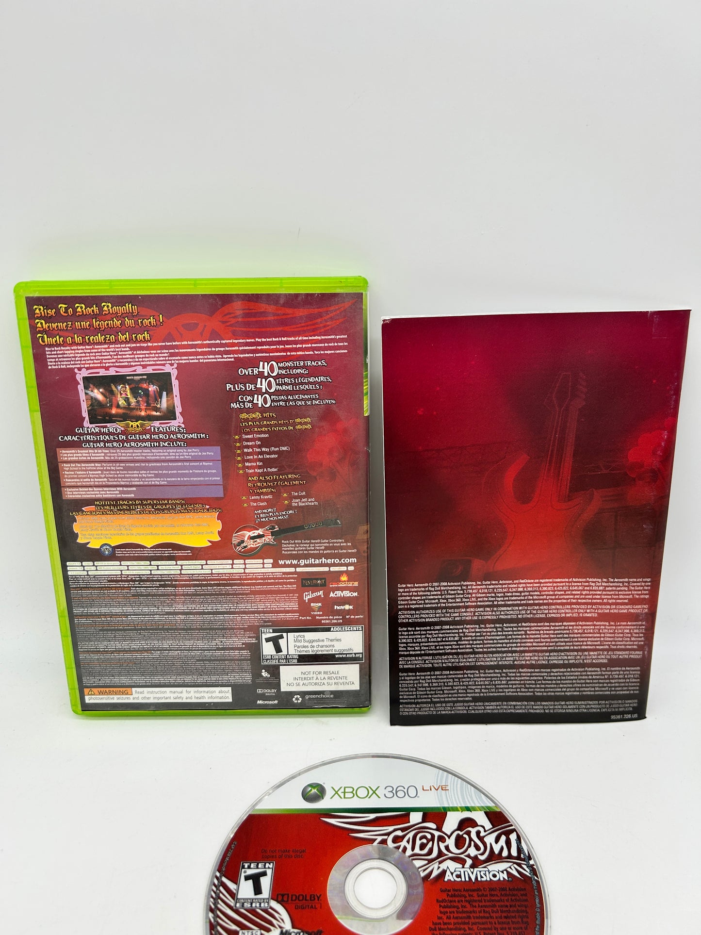 Microsoft XBOX 360 | GUITAR HERO AEROSMiTH