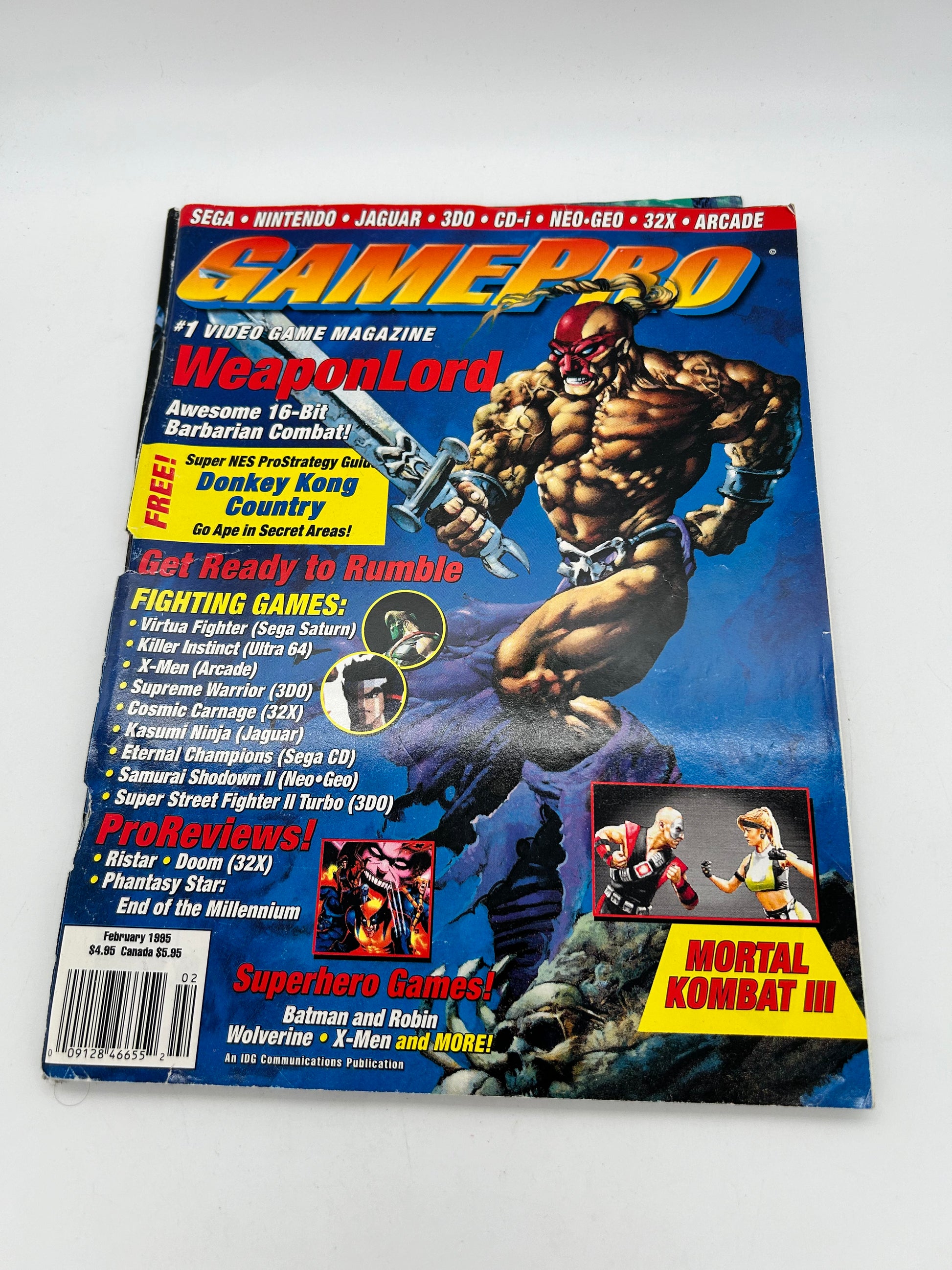 STRATEGY PLAYER'S GUIDE OFFICIAL MAGAZINE GAMEPRO FEBRUARY 1995
