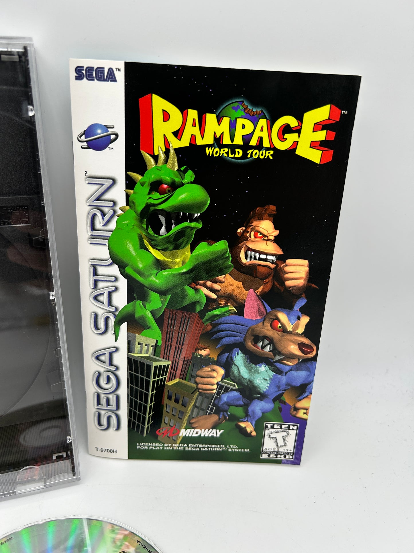 SEGA SATURN | RAMPAGE WORLD TOUR