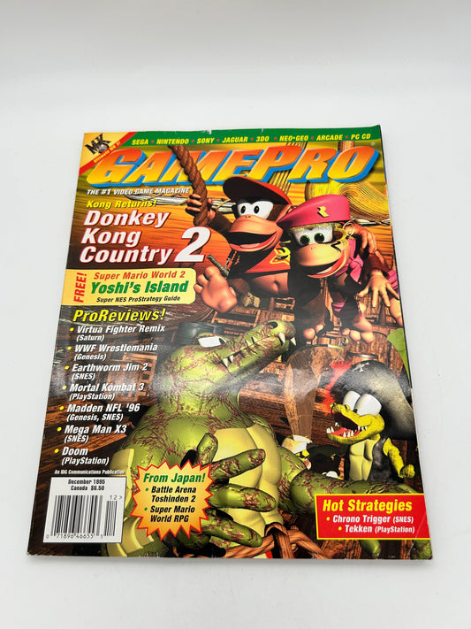 STRATEGY PLAYER'S GUIDE OFFICIAL MAGAZINE GAMEPRO DECEMBER 1995