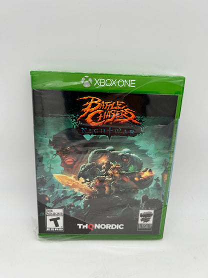 PiXEL-RETRO.COM : MICROSOFT XBOX ONE COMPLETE CIB BOX MANUAL GAME NTSC BATTLE CHASERS NIGHTWAR