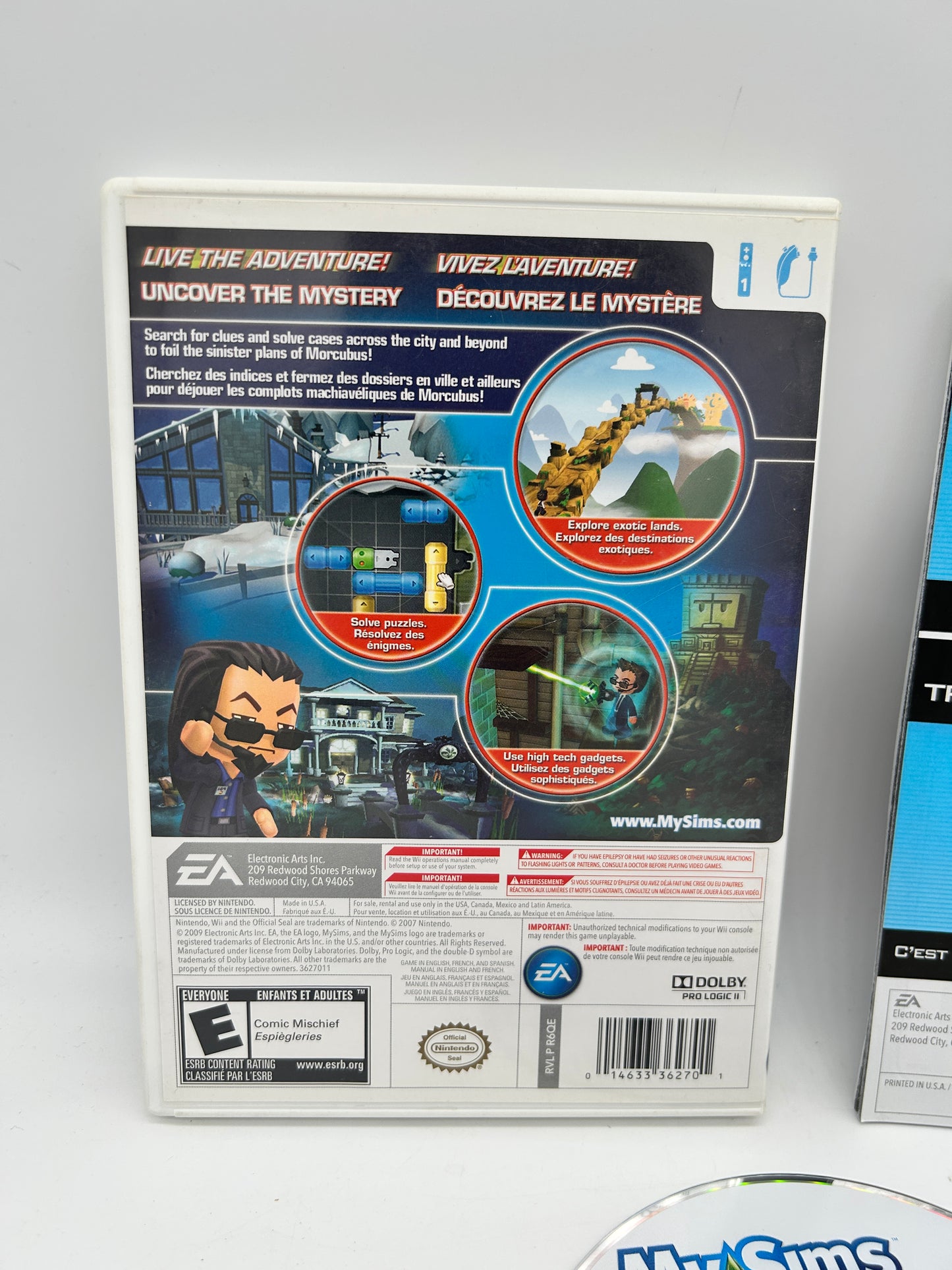 NiNTENDO Wii | MYSiMS AGENTS