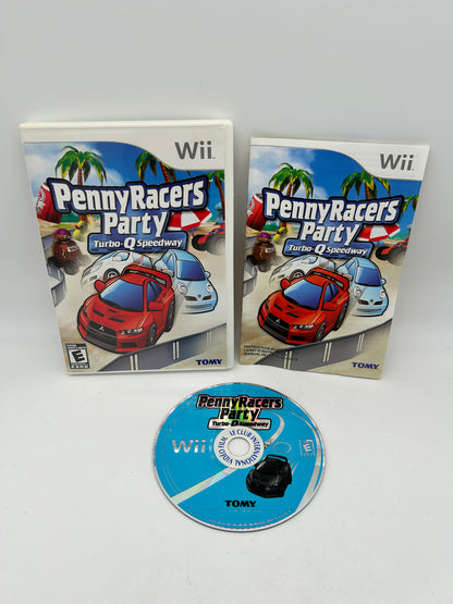 PiXEL-RETRO.COM : NINTENDO WII COMPLET CIB BOX MANUAL GAME NTSC PENNY RACERS PARTY TURBO-Q SPEEDWAY