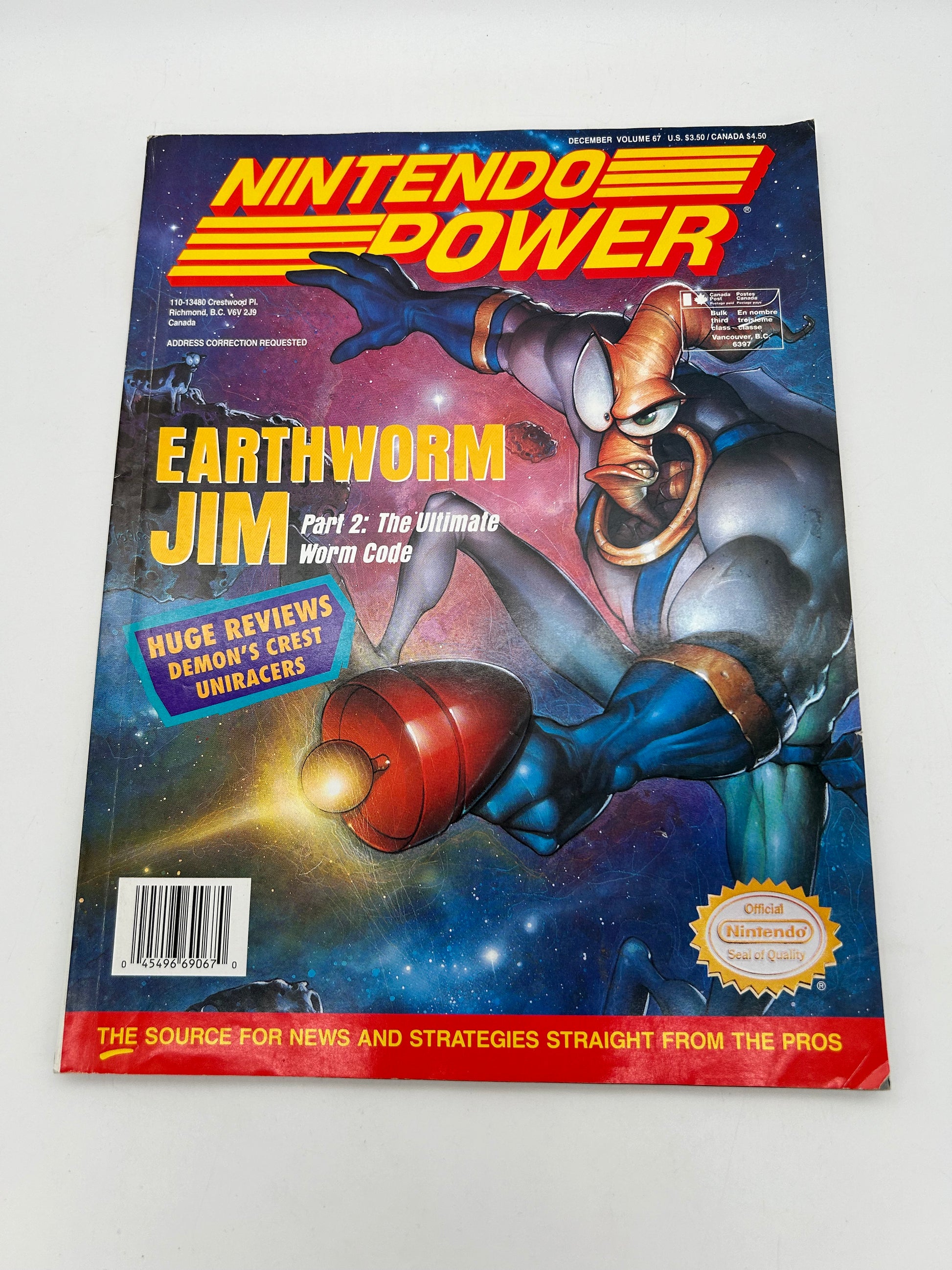 PiXEL-RETRO.COM : GUIDE OFFICIAL NINTENDO POWER VOLUME 67 DECEMBER 1994