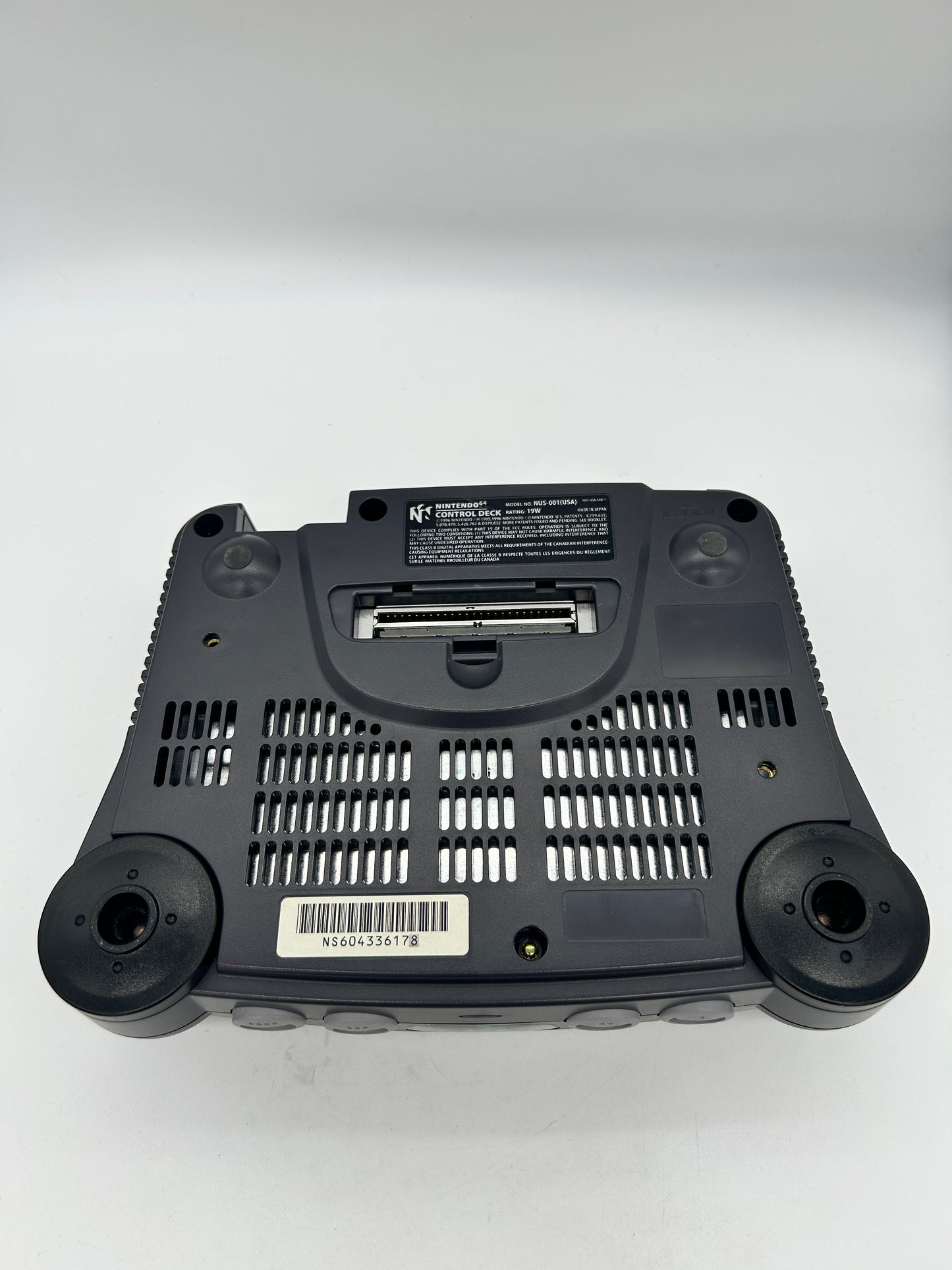 NiNTENDO 64 [N64] CONSOLE | GRAY MODEL NUS-001 USA