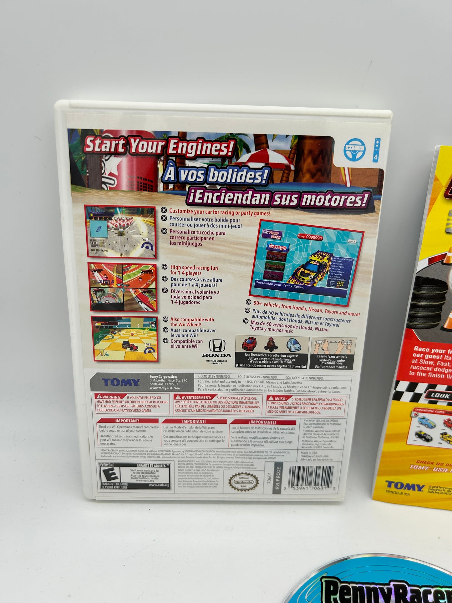 NiNTENDO Wii | PENNY RACERS PARTY TURBO-Q SPEEDWAY