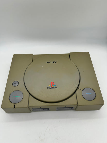 PiXEL-RETRO.COM : SONY PLAYSTATION 1 ORIGINAL GRAY VERSION, CONTROLLER, POWER SUPPLY, RCA CABLE NTSC