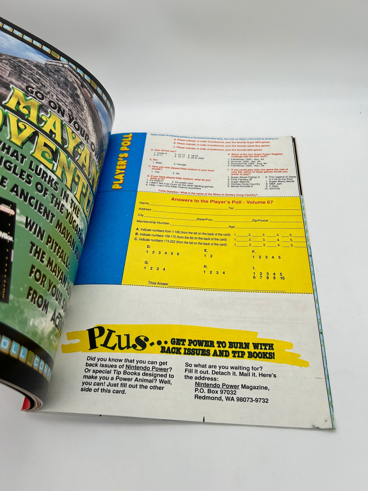 NiNTENDO POWER | VOLUME 67 DECEMBER 1994