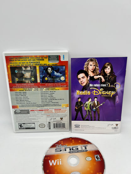 NiNTENDO Wii | DiSNEY SiNG iT POP HiTS