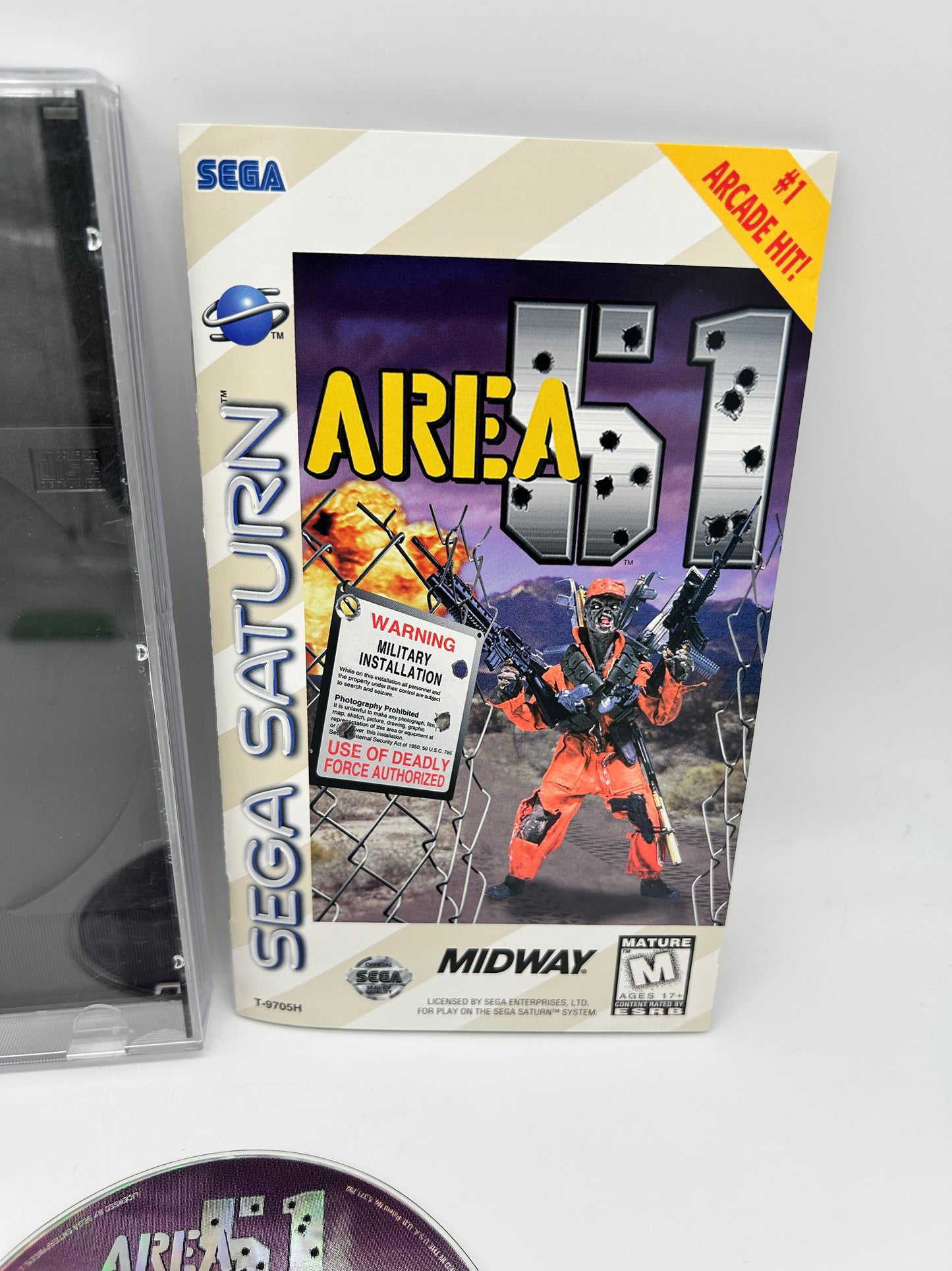 SEGA SATURN | AREA 51