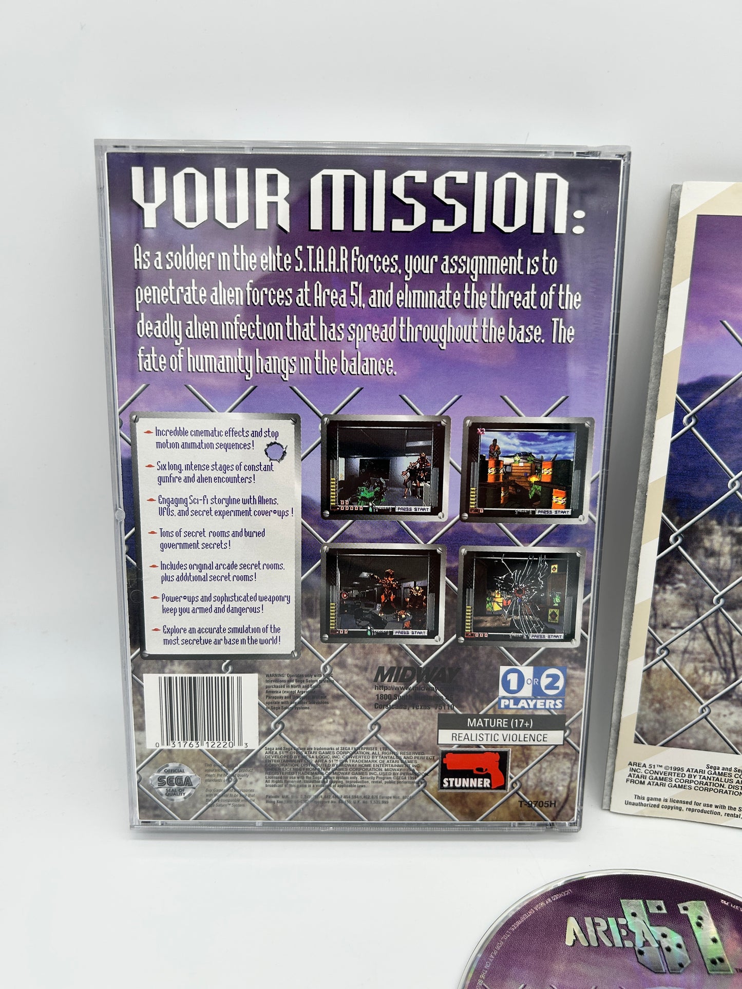 SEGA SATURN | AREA 51