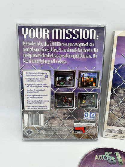 SEGA SATURN | AREA 51