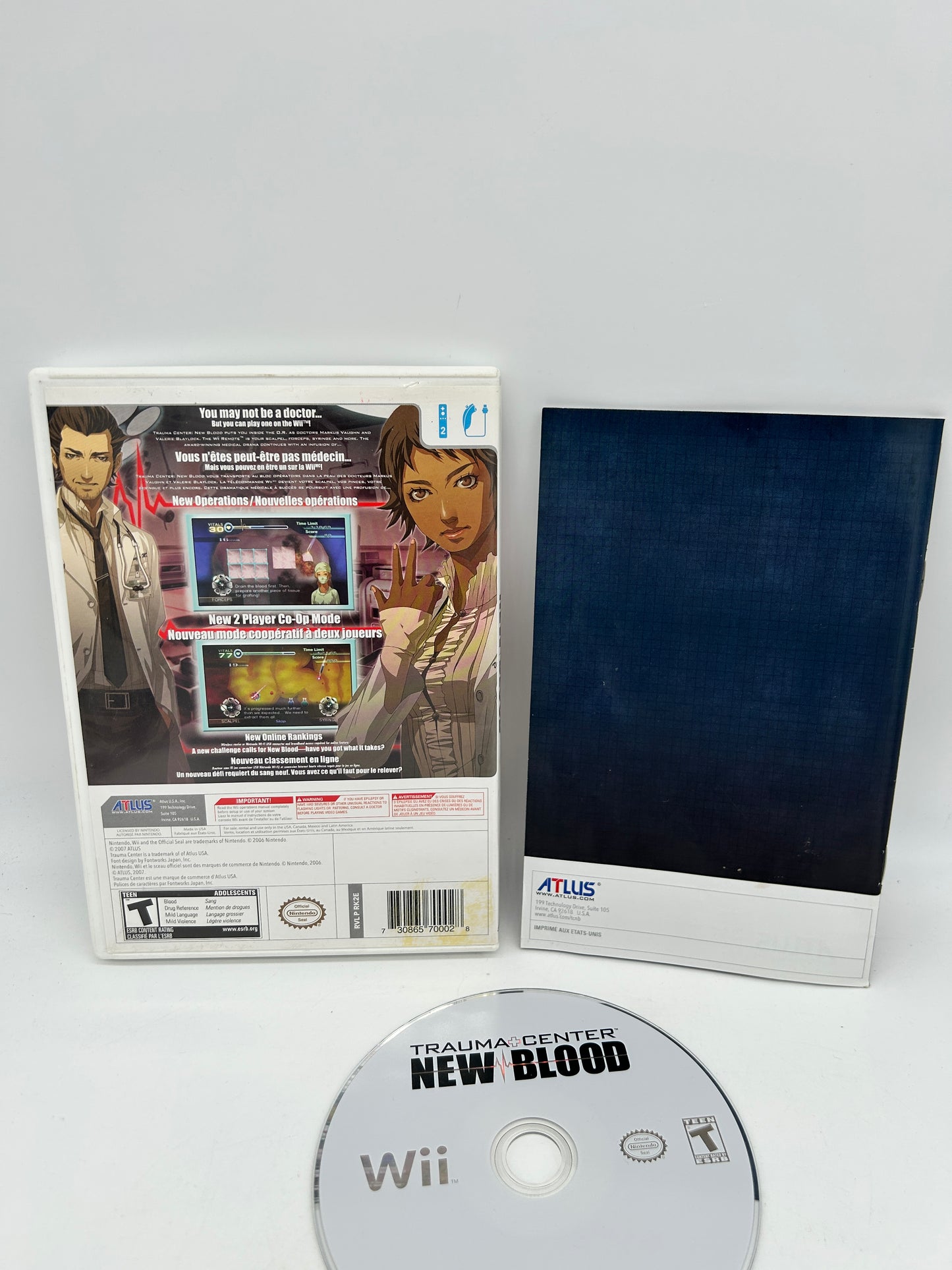 NINTENDO Wii | TRAUMA CENTER NEW BLOOD