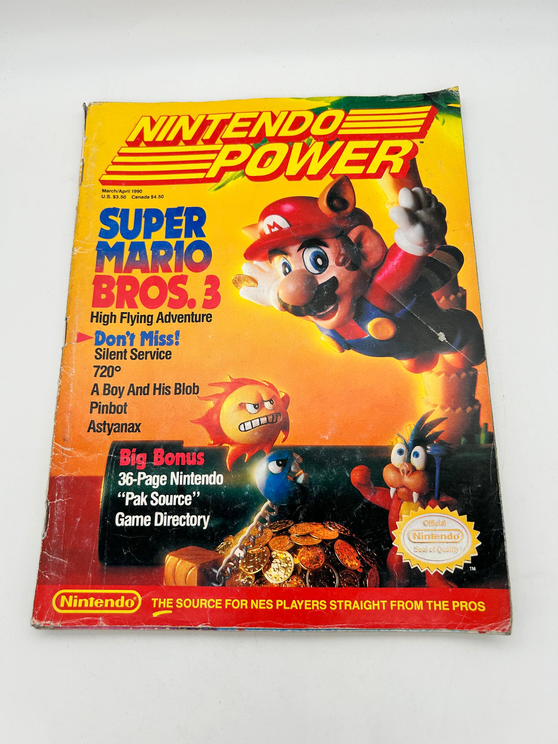 PiXEL-RETRO.COM : NINTENDO POWER MARCH/APRIL 1990 VOLUME 11 GUIDE OFFICIAL