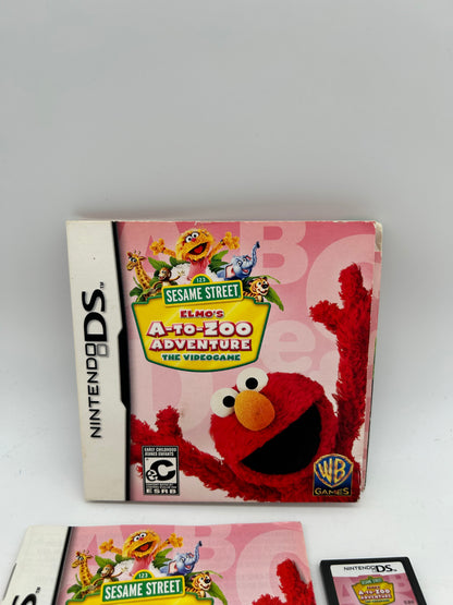 NiNTENDO DS | SESAME STREET ELMOS A-TO-ZOO ADVENTURES THE ViDEOGAME